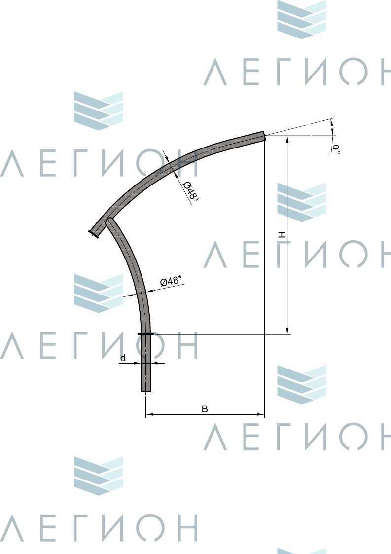 К104-1,5-0,6-1-1 кронштейн однорожковый